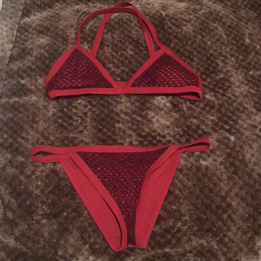 Maroon/ red zaful bikini!